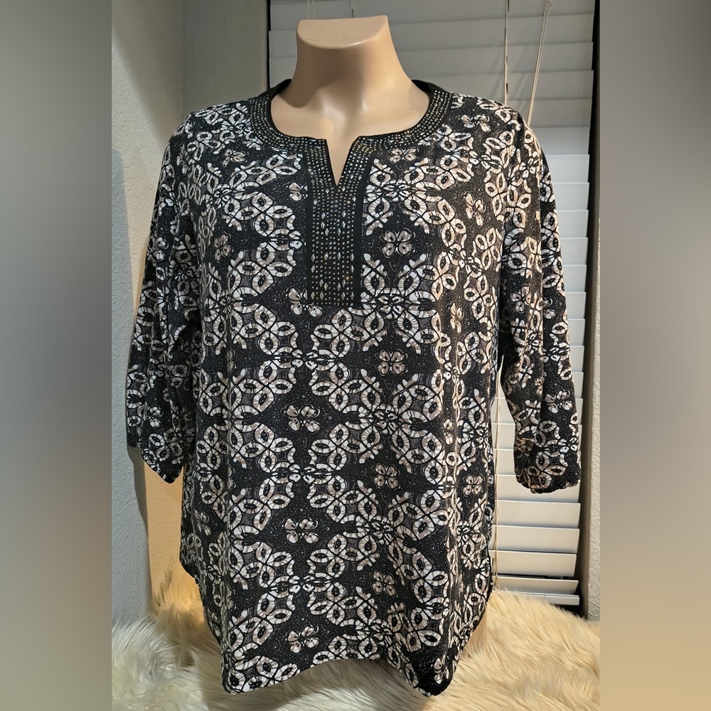 Croft & Barrow Women’s 2X Generous Fit Top
